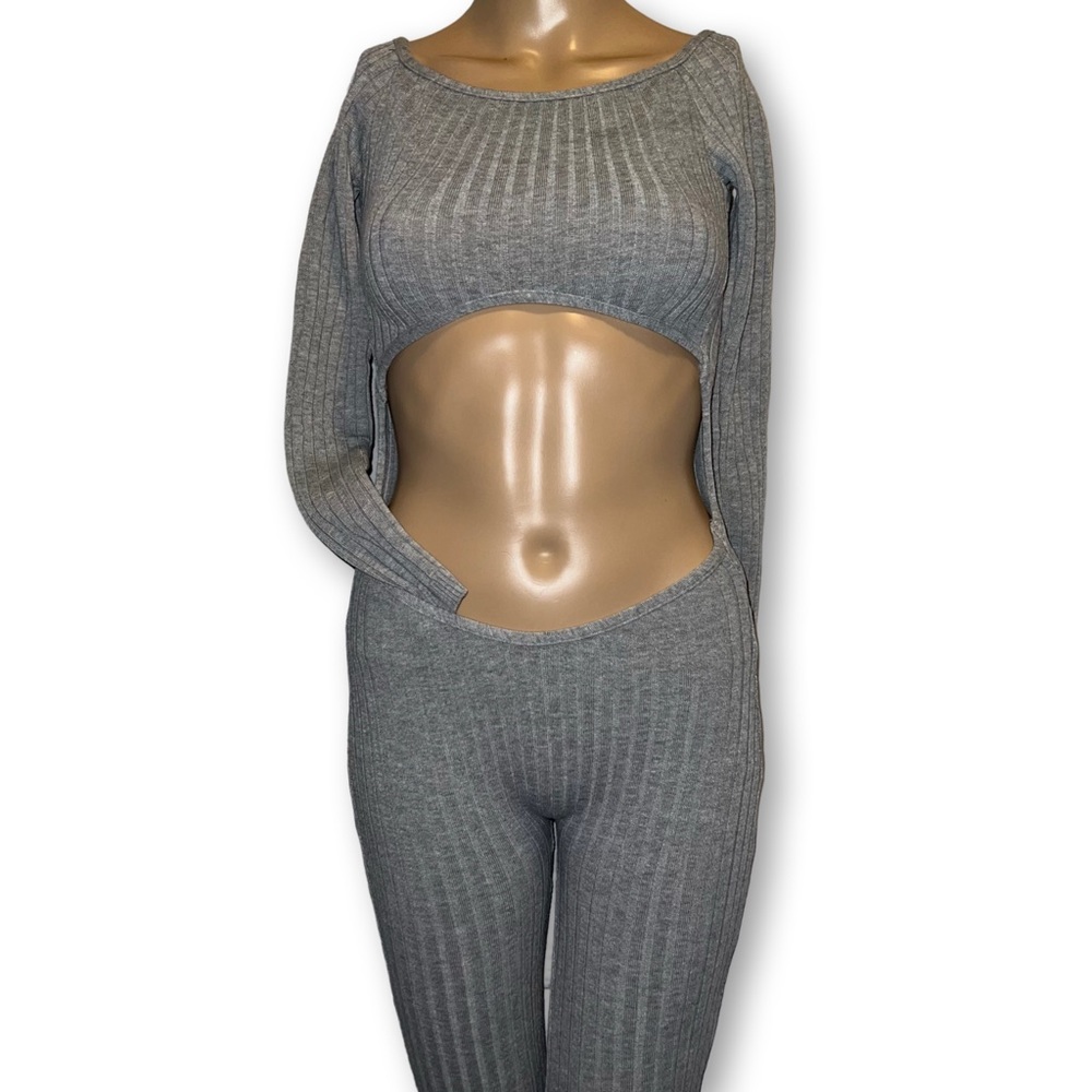 Grey Jumpsuit